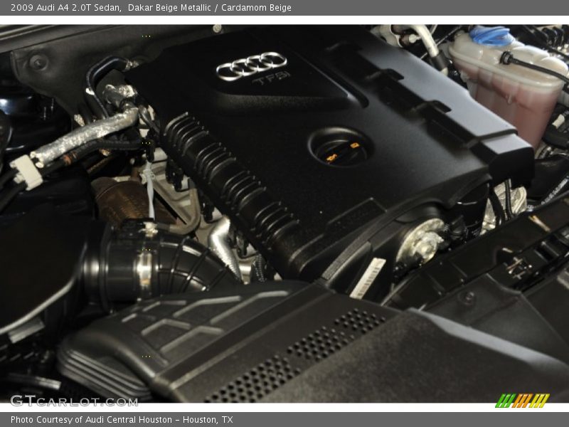 Dakar Beige Metallic / Cardamom Beige 2009 Audi A4 2.0T Sedan