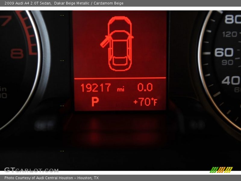 Dakar Beige Metallic / Cardamom Beige 2009 Audi A4 2.0T Sedan