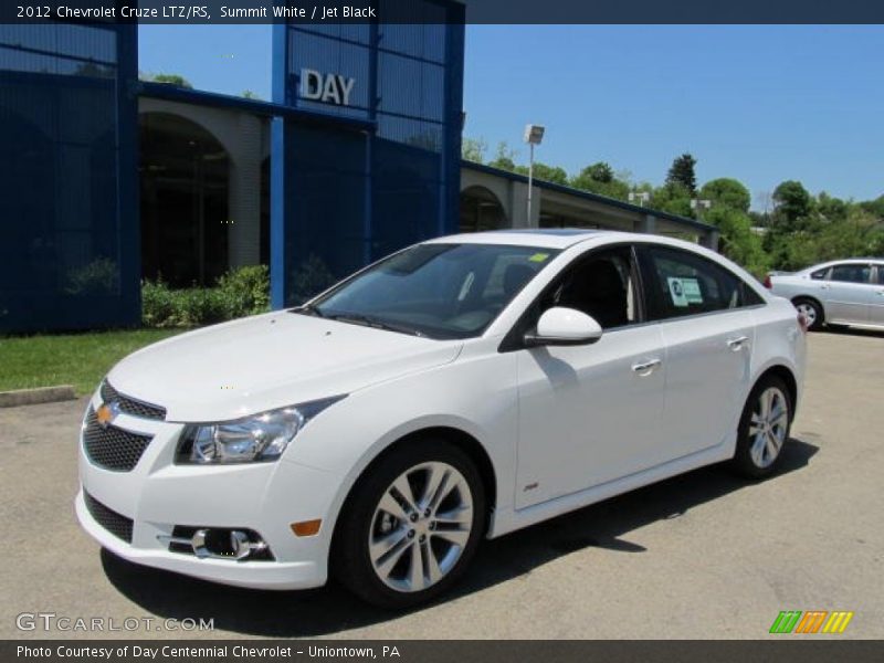 Summit White / Jet Black 2012 Chevrolet Cruze LTZ/RS