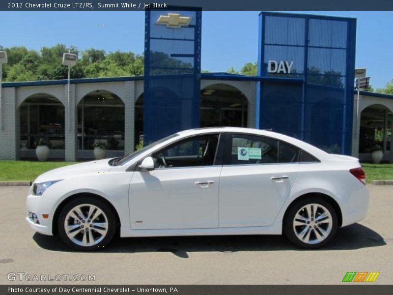 Summit White / Jet Black 2012 Chevrolet Cruze LTZ/RS
