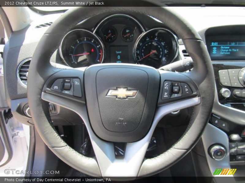 Summit White / Jet Black 2012 Chevrolet Cruze LTZ/RS