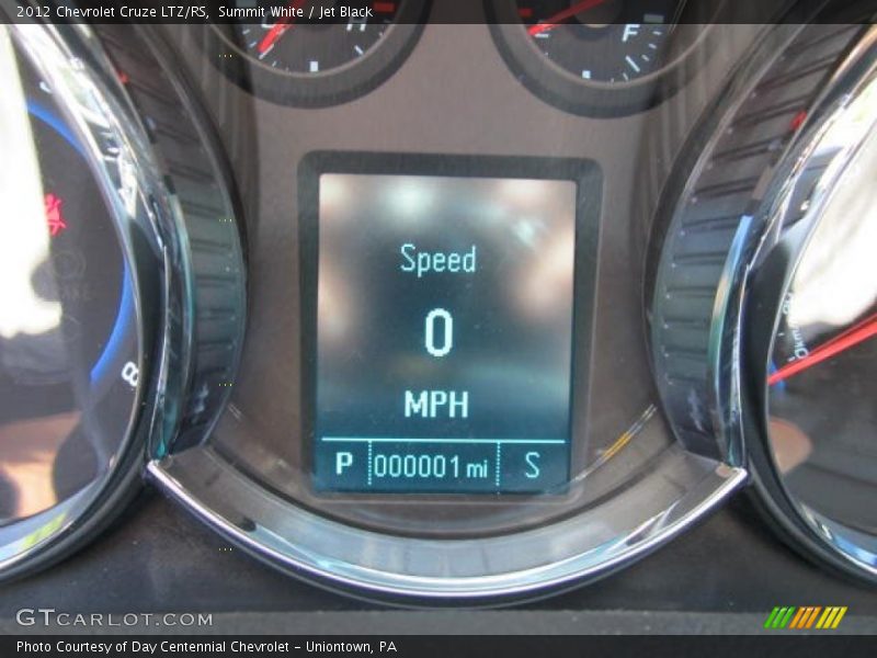 Summit White / Jet Black 2012 Chevrolet Cruze LTZ/RS