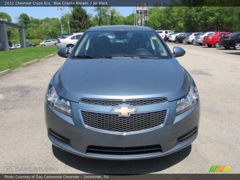 Blue Granite Metallic / Jet Black 2012 Chevrolet Cruze Eco