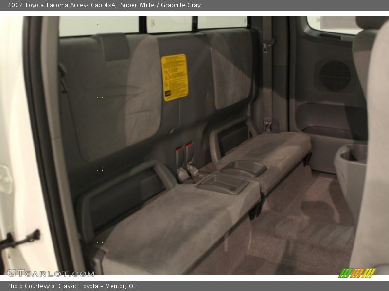 Super White / Graphite Gray 2007 Toyota Tacoma Access Cab 4x4