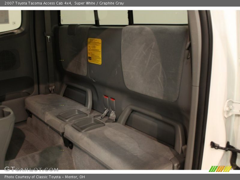 Super White / Graphite Gray 2007 Toyota Tacoma Access Cab 4x4