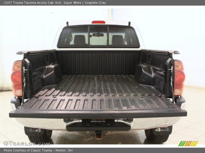 Super White / Graphite Gray 2007 Toyota Tacoma Access Cab 4x4