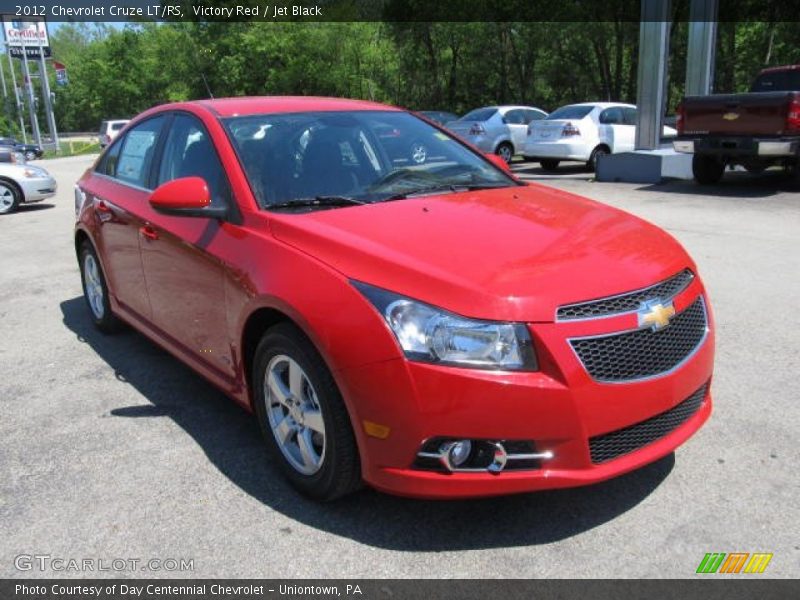 Victory Red / Jet Black 2012 Chevrolet Cruze LT/RS