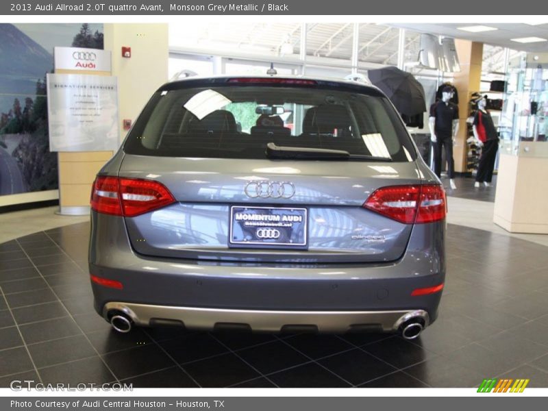 Monsoon Grey Metallic / Black 2013 Audi Allroad 2.0T quattro Avant