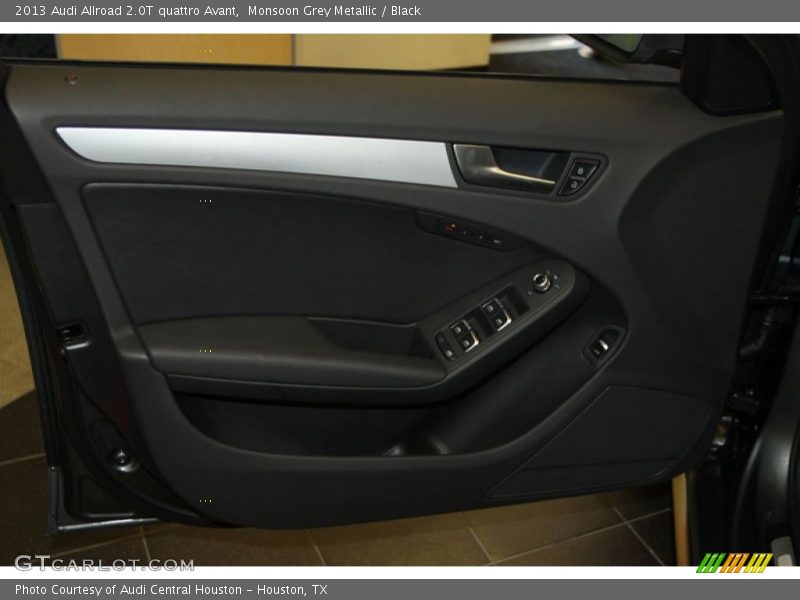 Monsoon Grey Metallic / Black 2013 Audi Allroad 2.0T quattro Avant