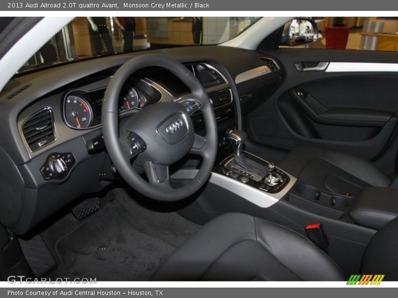 Monsoon Grey Metallic / Black 2013 Audi Allroad 2.0T quattro Avant