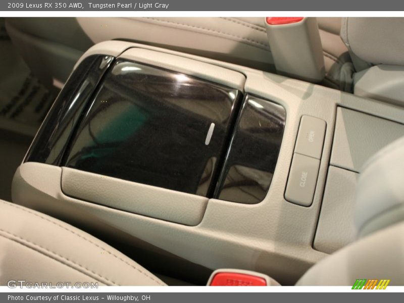 Tungsten Pearl / Light Gray 2009 Lexus RX 350 AWD