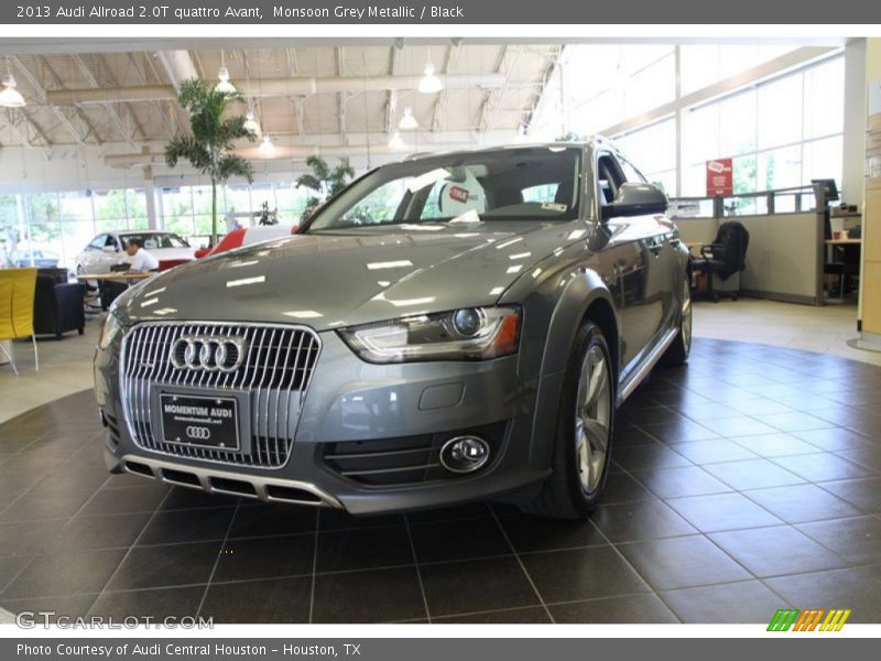 Monsoon Grey Metallic / Black 2013 Audi Allroad 2.0T quattro Avant