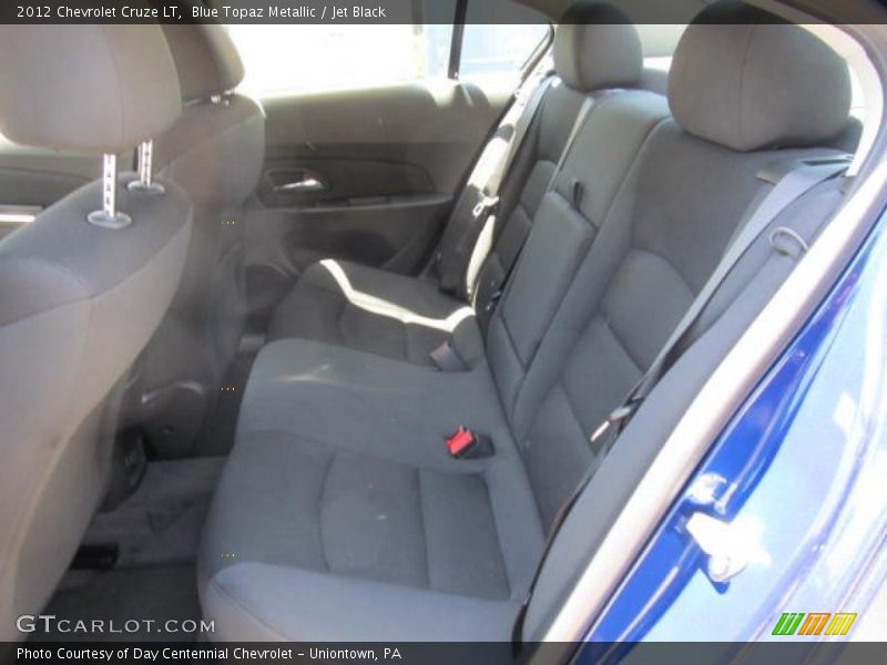 Blue Topaz Metallic / Jet Black 2012 Chevrolet Cruze LT