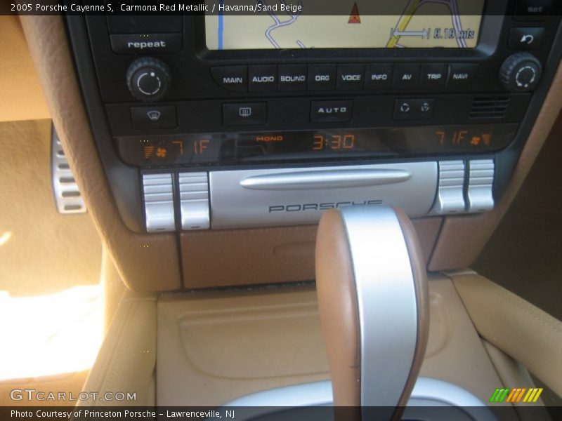 Carmona Red Metallic / Havanna/Sand Beige 2005 Porsche Cayenne S