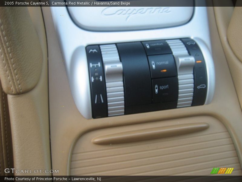 Carmona Red Metallic / Havanna/Sand Beige 2005 Porsche Cayenne S