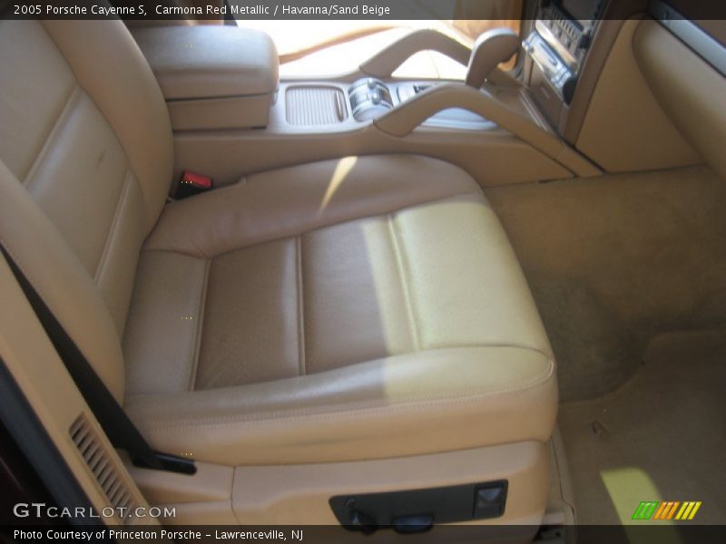 Carmona Red Metallic / Havanna/Sand Beige 2005 Porsche Cayenne S