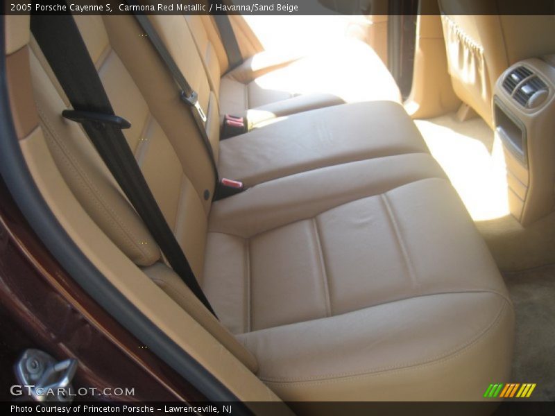 Carmona Red Metallic / Havanna/Sand Beige 2005 Porsche Cayenne S