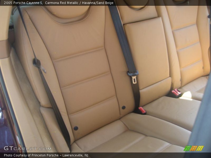 Carmona Red Metallic / Havanna/Sand Beige 2005 Porsche Cayenne S