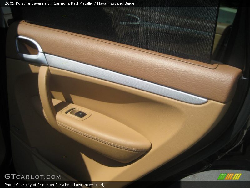 Carmona Red Metallic / Havanna/Sand Beige 2005 Porsche Cayenne S