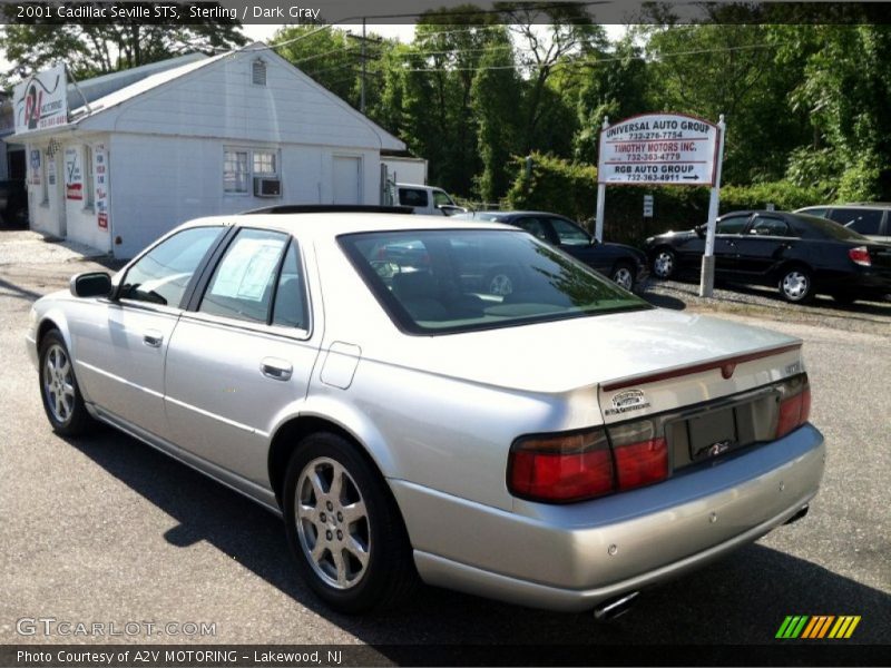 Sterling / Dark Gray 2001 Cadillac Seville STS