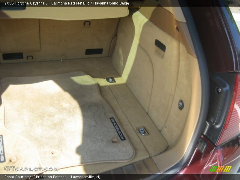 Carmona Red Metallic / Havanna/Sand Beige 2005 Porsche Cayenne S