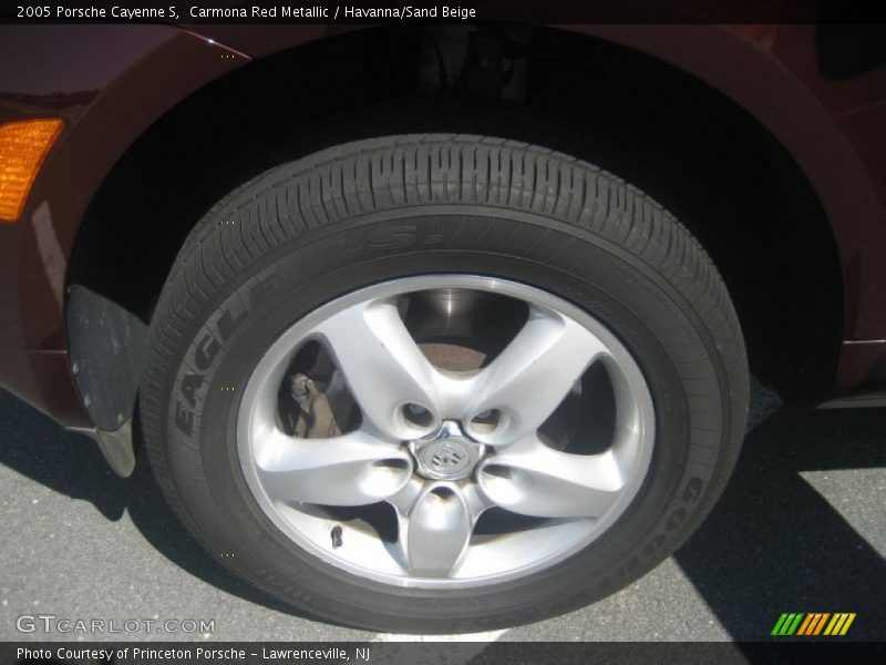 Carmona Red Metallic / Havanna/Sand Beige 2005 Porsche Cayenne S