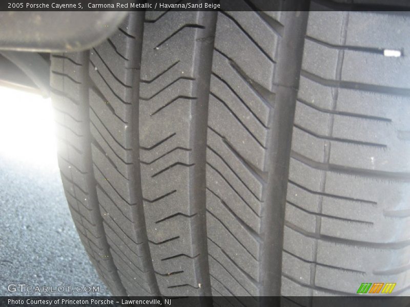Carmona Red Metallic / Havanna/Sand Beige 2005 Porsche Cayenne S