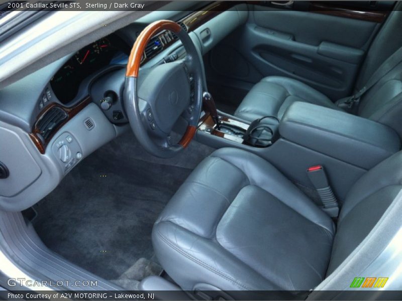 Sterling / Dark Gray 2001 Cadillac Seville STS