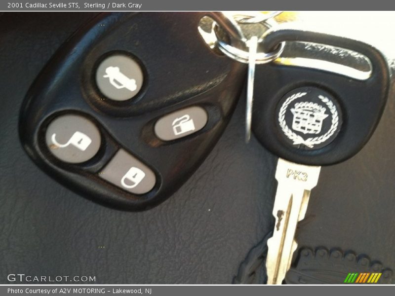 Sterling / Dark Gray 2001 Cadillac Seville STS