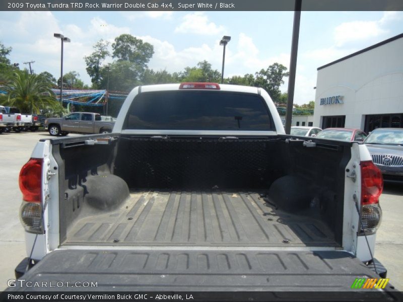 Super White / Black 2009 Toyota Tundra TRD Rock Warrior Double Cab 4x4