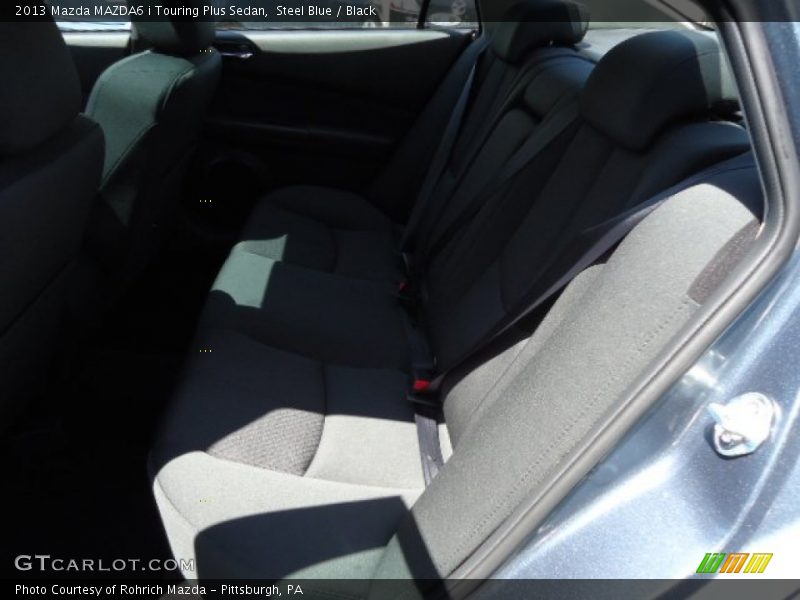 Steel Blue / Black 2013 Mazda MAZDA6 i Touring Plus Sedan