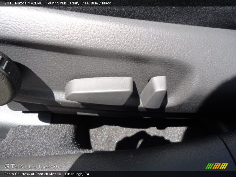 Steel Blue / Black 2013 Mazda MAZDA6 i Touring Plus Sedan