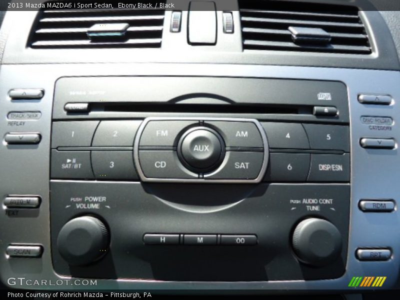 Ebony Black / Black 2013 Mazda MAZDA6 i Sport Sedan