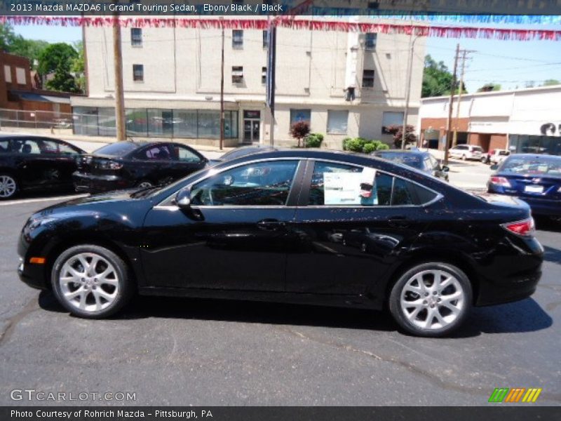  2013 MAZDA6 i Grand Touring Sedan Ebony Black