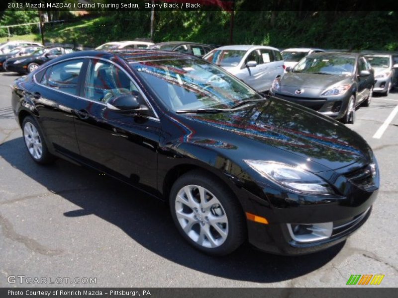 Front 3/4 View of 2013 MAZDA6 i Grand Touring Sedan
