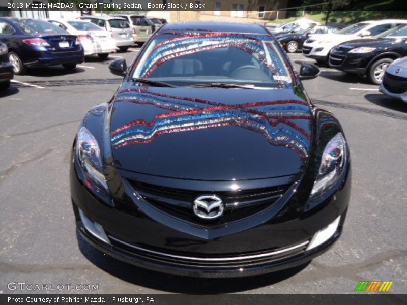 Ebony Black / Black 2013 Mazda MAZDA6 i Grand Touring Sedan