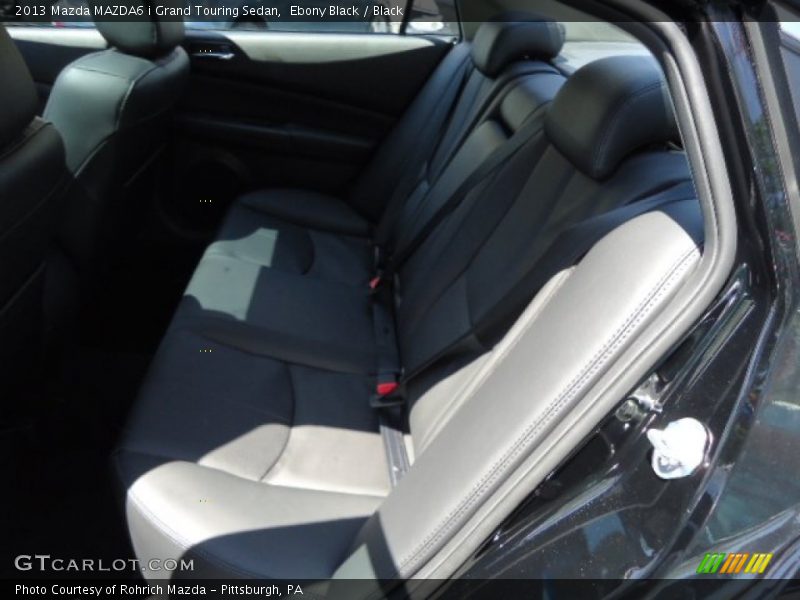Ebony Black / Black 2013 Mazda MAZDA6 i Grand Touring Sedan