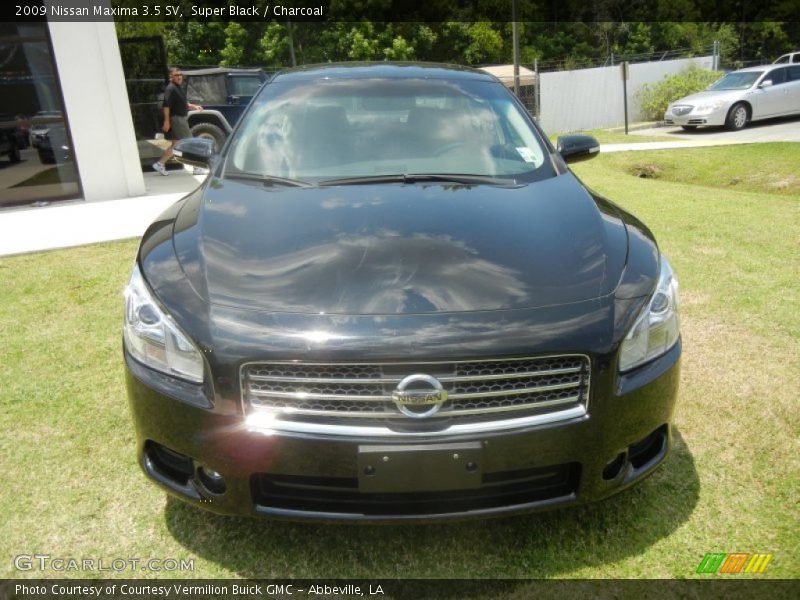 Super Black / Charcoal 2009 Nissan Maxima 3.5 SV