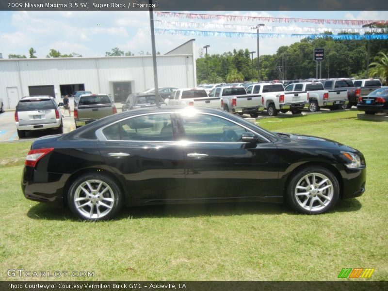 Super Black / Charcoal 2009 Nissan Maxima 3.5 SV