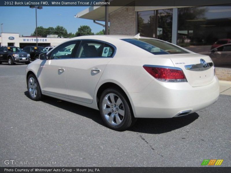 White Diamond Tricoat / Cashmere 2012 Buick LaCrosse FWD