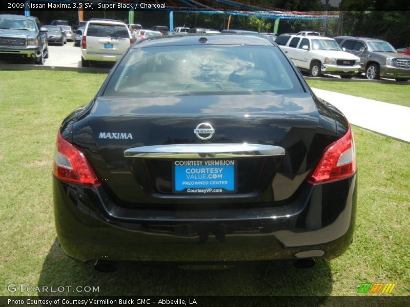 Super Black / Charcoal 2009 Nissan Maxima 3.5 SV