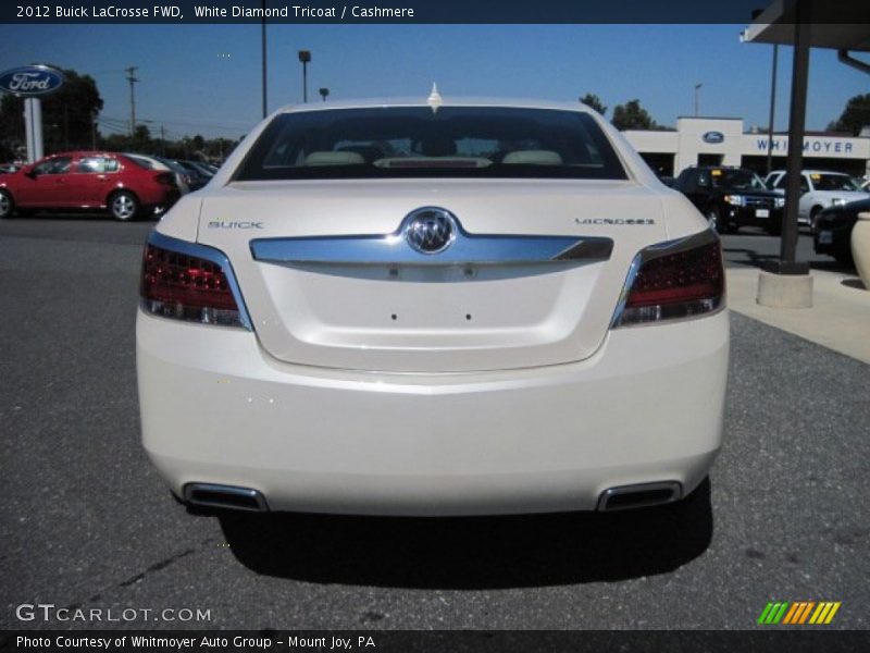 White Diamond Tricoat / Cashmere 2012 Buick LaCrosse FWD