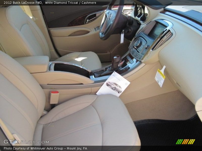 White Diamond Tricoat / Cashmere 2012 Buick LaCrosse FWD