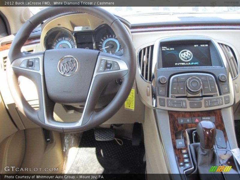 White Diamond Tricoat / Cashmere 2012 Buick LaCrosse FWD