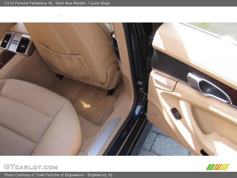 Dark Blue Metallic / Luxor Beige 2010 Porsche Panamera 4S