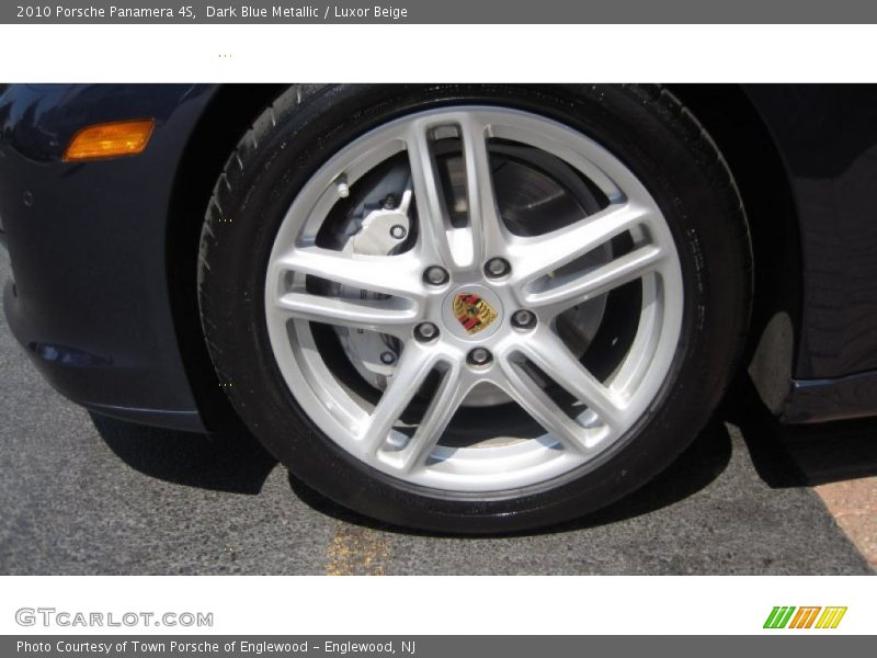 Dark Blue Metallic / Luxor Beige 2010 Porsche Panamera 4S