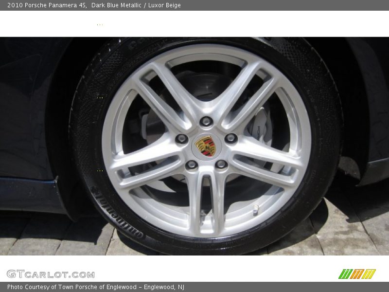 Dark Blue Metallic / Luxor Beige 2010 Porsche Panamera 4S