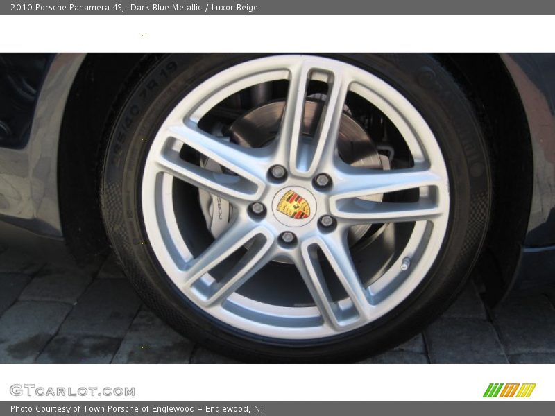 Dark Blue Metallic / Luxor Beige 2010 Porsche Panamera 4S