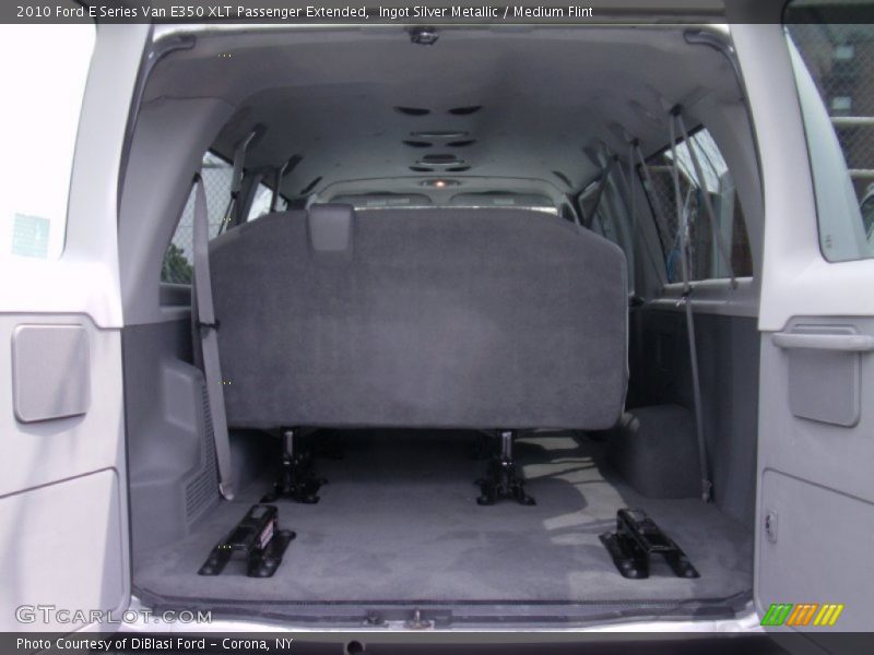 Ingot Silver Metallic / Medium Flint 2010 Ford E Series Van E350 XLT Passenger Extended