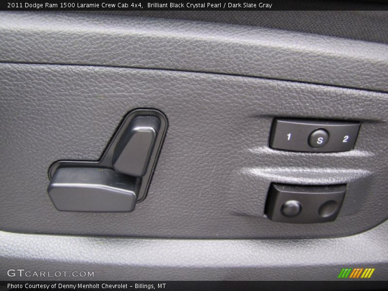 Controls of 2011 Ram 1500 Laramie Crew Cab 4x4